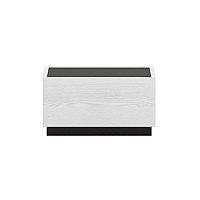 Тумба прикроватная Лайер KOM1S Венге магия / ясень снежный Гербор (Gerbor) Украина