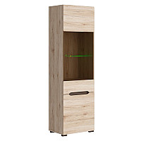 Витрина Эльпасо REG1W1D Дуб санремо светлый Гербор (Gerbor) Украина