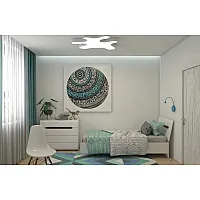 Набір меблів для дітей Ацтека N77789 Білий / білий глянець ВМК (БРВ) Україна