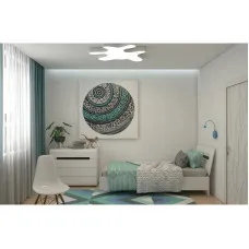 Набір меблів для дітей Ацтека N77789 Білий / білий глянець ВМК (БРВ) Україна