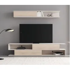 Стенка в гостиную Брик Дуб сонома/кашемир Гербор (Gerbor) Украина