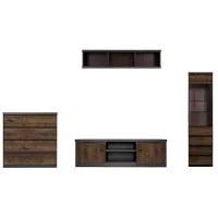 Набір меблів у вітальню Джулі N77883 Венге магія / дуб конкордія ВМК (БРВ) Україна