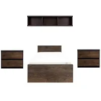 Набір меблів в спальню Джулі N77882 Венге магія/дуб конкордія ВМК (БРВ)