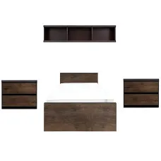 Набір меблів в спальню Джулі N77882 Венге магія/дуб конкордія ВМК (БРВ)