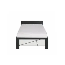 Ліжко каркас Каспіан МДФ LOZ/90 Венге магія/білий сніг ВМК (БРВ) Україна