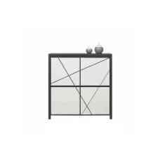 Комод Каспиан МДФ KOM4D Венге магия/белый снег ВМК (БРВ) Украина