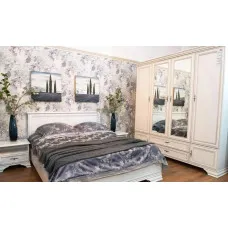 Набір меблів в спальню Кентуки N77798 Білий Альпійський ВМК (БРВ) Україна