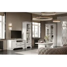 Набір меблів у вітальню Кентукі N77785 Білий альпійський ВМК (БРВ) Україна