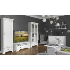 Набір меблів у вітальню Кентукі N77795 Білий альпійський ВМК (БРВ) Україна