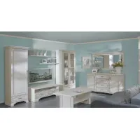 Набор мебели в гостиную Кентуки N77796 Белый альпийский ВМК (БРВ) Украина