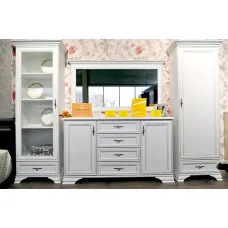 Набір меблів у вітальню Кентукі N77797 Білий альпійський ВМК (БРВ) Україна