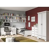 Набір меблів в дитячу спальню Кентуки N77806 Білий Альпійський ВМК (БРВ) Україна