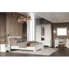 Набір меблів в спальню Кентукі N77786 Білий Альпійський ВМК (БРВ) Україна