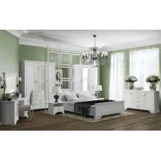 Набір меблів в спальню Кентукі N77801 Білий Альпійський ВМК (БРВ) Україна