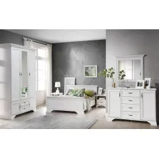 Набір меблів в спальню Кентукі N77803 Білий Альпійський ВМК (БРВ) Україна
