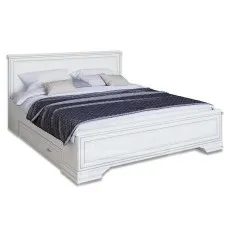 Ліжко каркас з основою Кентуки LOZ/180 Білий Альпійський ВМК (БРВ) Україна