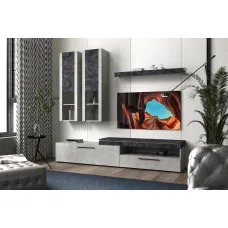 Гостиная Личи Бетон стайл/бетон темный (Gerbor) Украина