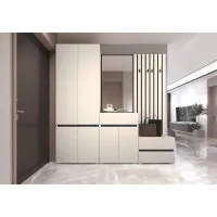 Набір меблів у передпокій Лондон N100044 Кашемір/антрацит (Gerbor) Україна