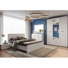 Набір меблів в спальню Маркус Джанні / дуб кам'яний ВМК (БРВ) Україна