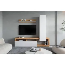 Гостиная Мия Дуб крафт золотой / Нимфеа Альба (Gerbor) Украина