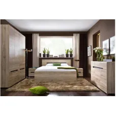 Набір меблів у спальню Ельпасо N100015 Дуб санремо світлий Гербор (Gerbor) Україна