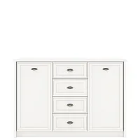 Комод Салерно KOM2D4S Білий Гербор (Gerbor) Україна
