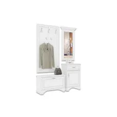 Набір меблів в передпокій Кентуки Білий альпійський ВМК (БРВ).