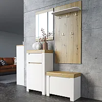 Передпокій Ріко Німфеа альба/дуб артизан Гербор (Gerbor) Україна