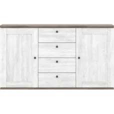 Комод Тина KOM2D4S Сосна канон/дуб сонома трюфель Гербор (Gerbor) Украина