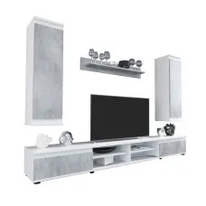 Гостиная Люсия 220 Нимфеа альба/бетон Гербор (Gerbor) Украина