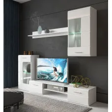 Гостиная Перлита Нимфея альба / белый глянец Гербор (Gerbor) Украина