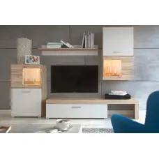 Гостиная Пола Дуб сонома / белый глянец Гербор (Gerbor) Украина