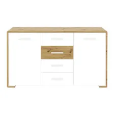 Комод Бука KOM2D4S Нимфеа альба/дуб артизан Гербор (Gerbor) Украина