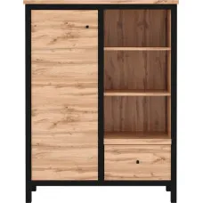 Комод Чос KOM1D1S Дуб Тахо / черный Гербор (Gerbor) Украина