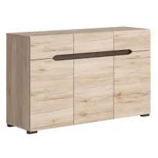 Комод Эльпасо KOM3D3S Дуб санремо светлый Гербор (Gerbor) Украина
