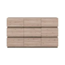 Комод Лайер KOM2D3S Дуб сонома трюфель / дуб санремо светлый Гербор (Gerbor) Украина