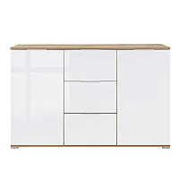 Комод Злата KOM2D3S Дуб тахо/білий матовий ВМК (БРВ) Україна