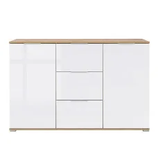 Комод Злата KOM2D3S Дуб тахо/белый матовый ВМК (БРВ) Украина