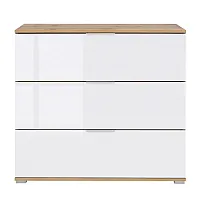 Комод Злата KOM3S Дуб тахо/білий матовий ВМК (БРВ) Україна