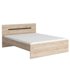 Ліжко каркас Ельпасо LOZ160 Дуб санремо світлий Гербор (Gerbor) Україна