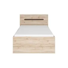 Ліжко каркас Ельпасо LOZ90 Дуб санремо світлий Гербор (Gerbor) Україна