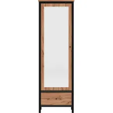 Шафа комбінована Чес SZF1D1S Дуб Тахо / чорний Гербор (Gerbor) Україна