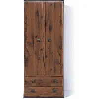 Шафа платтяна Індіана JSZF2D2S/80 Дуб шутер ВМК (БРВ) Україна
