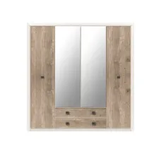 Шафа платяна Коен 2 SZF4D2S Сосна аризонська / дуб корабельний ВМК (БРВ) Україна