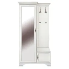 Шафа з вішалкою Кентуки PPK/110L Білий альпійський ВМК (БРВ) Україна