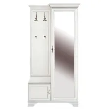 Шафа з вішалкою Кентуки PPK/110P Білий альпійський ВМК (БРВ) Україна