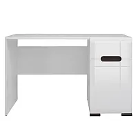 Стіл письмовий Ацтека BIU1D1S/8/12 Білий/білий глянець ВМК (БРВ) Україна