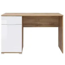Стіл письмовий Злата BIU/120 Дуб тахо/білий матовий ВМК (БРВ) Україна