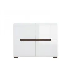 Тумба Ацтека REG4D/8/11 Белый/белый глянец ВМК (БРВ) Украина