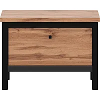 Тумба Чос KOM1D Дуб Тахо / чорний Гербор (Gerbor) Україна